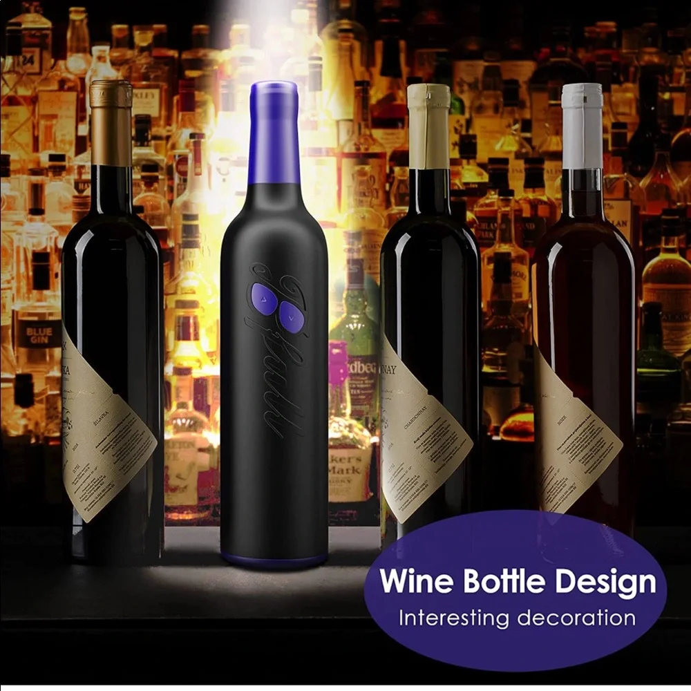 NEW! Unique Electric Wine Bottle Opener USB Rechargeable Foil Cutter Aerator